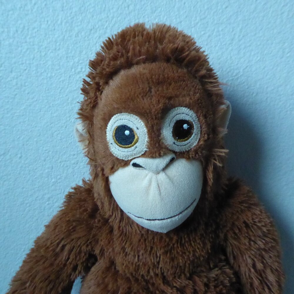 IKEA Monkey Plush Djungelskog Orangutan 24" Soft Toy Stuffed Animal 104.028.41 - Picture 2 of 6